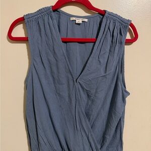 O'Neill Sleeveless Slate Blue Blouse